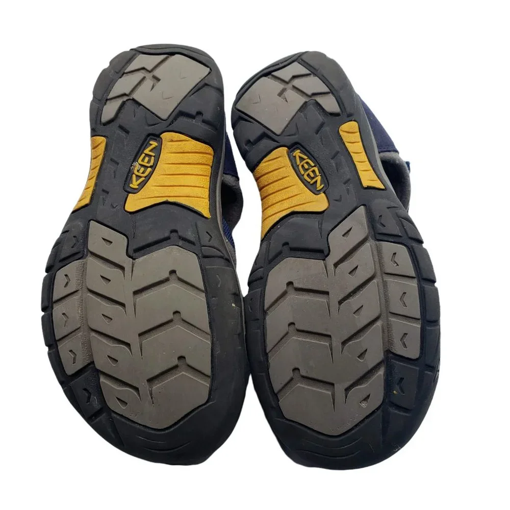 Keen Newport H2 Hiking Sandals Boys Youth Blue Navy 1009962 Waterproof Size 5